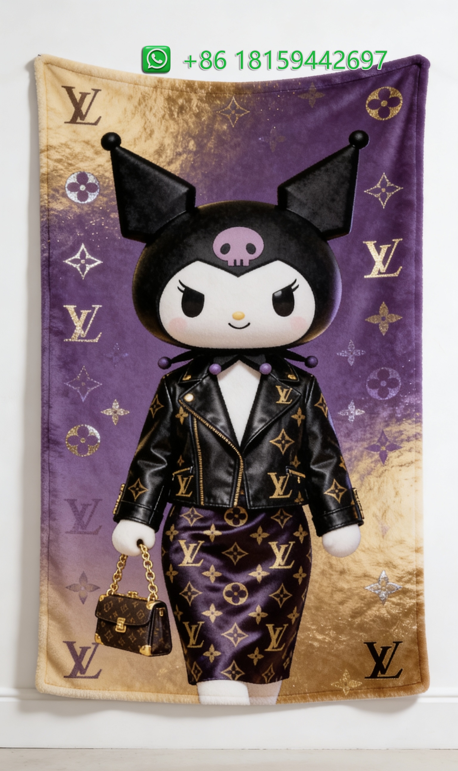 Louis Vuitton Throw Blankets